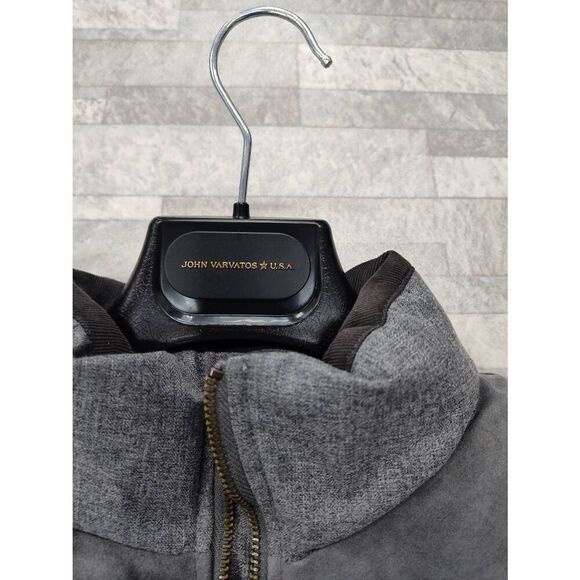 JOHN VARVATOS STEPHEN PUFFER JACKER WATER REPELLENT GREY NWT SMALL - Picture 6 of 10
